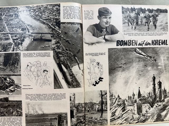 Original WWII German Luftwaffe Magazine Der Adler, September 1941 — image 4