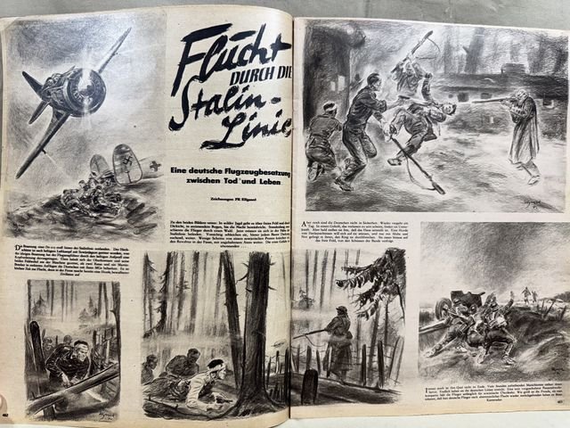Original WWII German Luftwaffe Magazine Der Adler, September 1941 — image 5