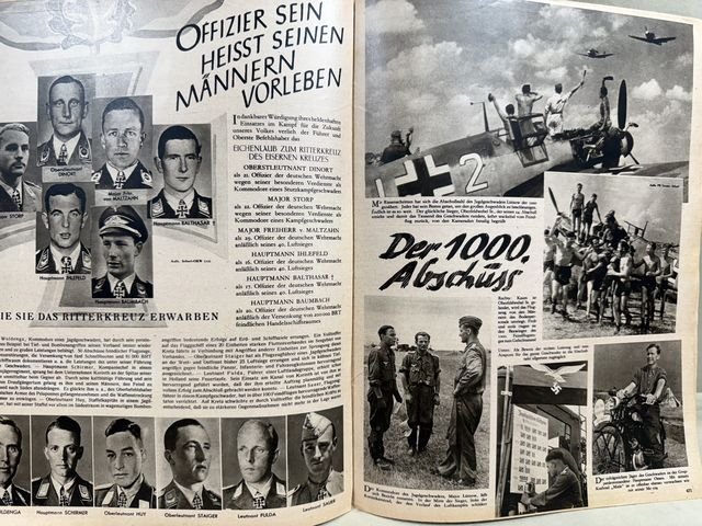 Original WWII German Luftwaffe Magazine Der Adler, September 1941 — image 7