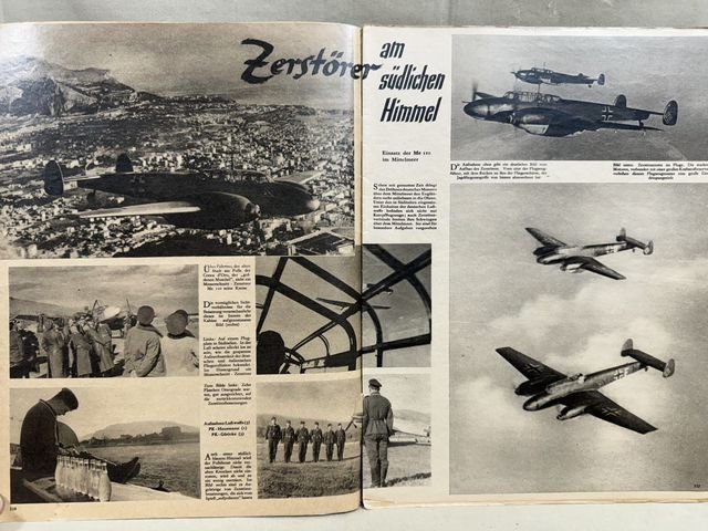 Original WWII German Luftwaffe Magazine Der Adler, March 1941 — image 4