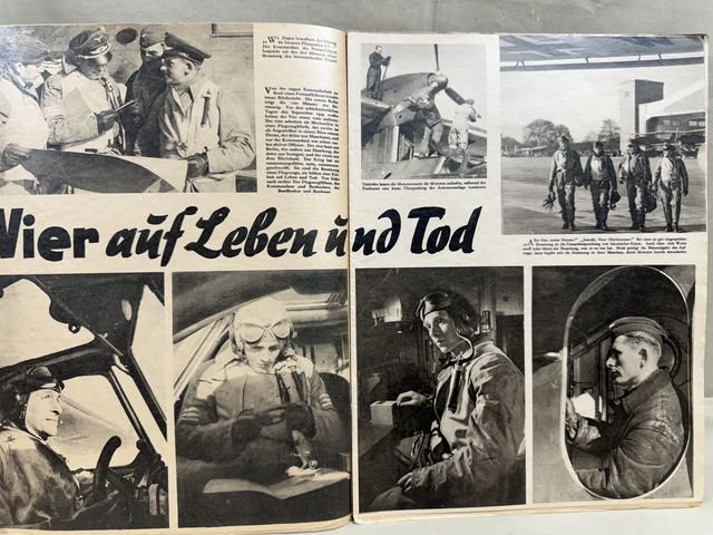 Original WWII German Luftwaffe Magazine Der Adler, March 1941 — image 5