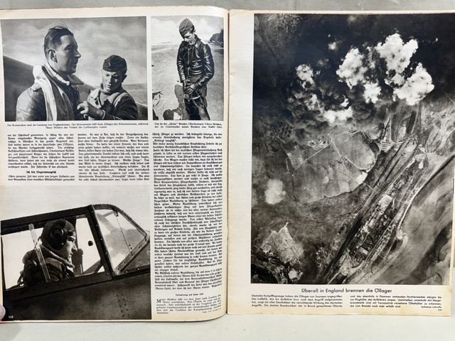 Original WWII German Luftwaffe Magazine Der Adler, October 1940 — image 4