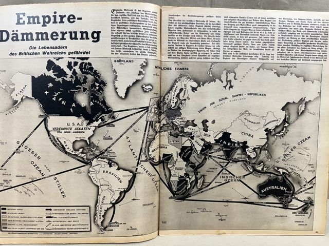 Original WWII German Luftwaffe Magazine Der Adler, October 1940 — image 5