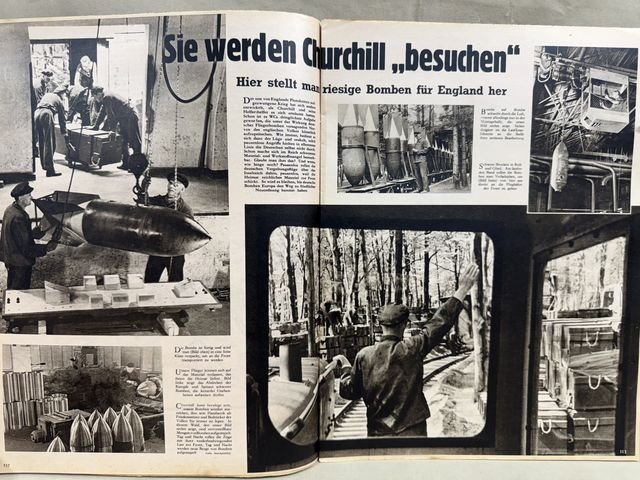 Original WWII German Luftwaffe Magazine Der Adler, October 1940 — image 6