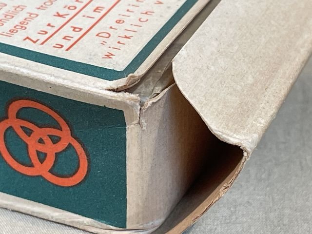 Original WWII Era German Boxed Soap, Three Ring Brand — image 12