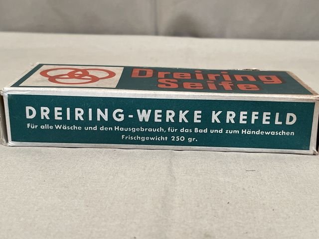 Original WWII Era German Boxed Soap, Three Ring Brand — image 4