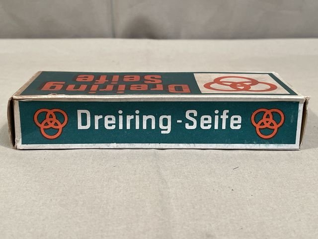 Original WWII Era German Boxed Soap, Three Ring Brand — image 5