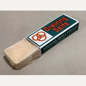 Original WWII Era German Boxed Soap, Three Ring Brand