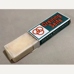 Original WWII Era German Boxed Soap, Three Ring Brand