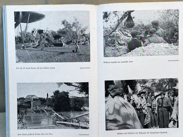 Original WWII German M—lders and His Men Book, M—lders und seine Mðnner — image 14