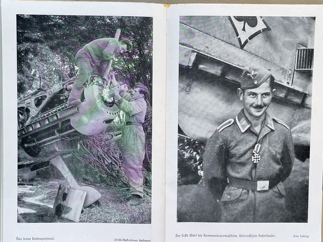 Original WWII German M—lders and His Men Book, M—lders und seine Mðnner — image 17