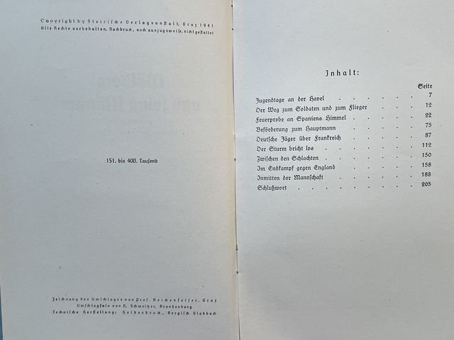 Original WWII German M—lders and His Men Book, M—lders und seine Mðnner — image 8