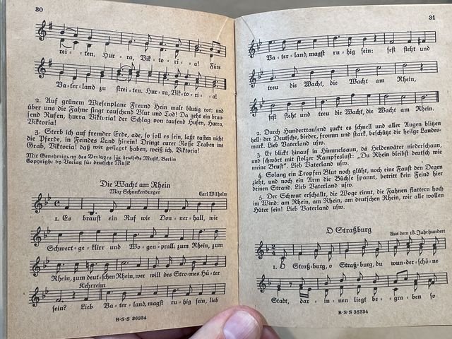 Original WWII German Soldiers Song Book, Das Neue Soldaten Liederbuch — image 7