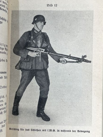 Original WWII German Army Manual H.Dv. 130/2a, Ausbildungsvorschrift f³r die Infanterie — image 16