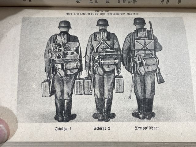 Original WWII German Army Manual H.Dv. 130/2a, Ausbildungsvorschrift f³r die Infanterie — image 18