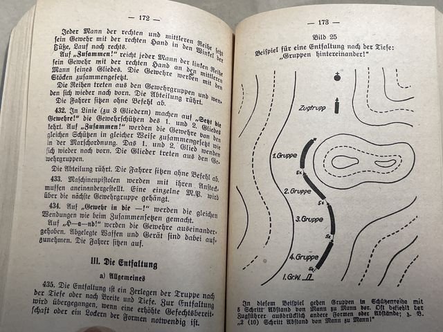 Original WWII German Army Manual H.Dv. 130/2a, Ausbildungsvorschrift f³r die Infanterie — image 19