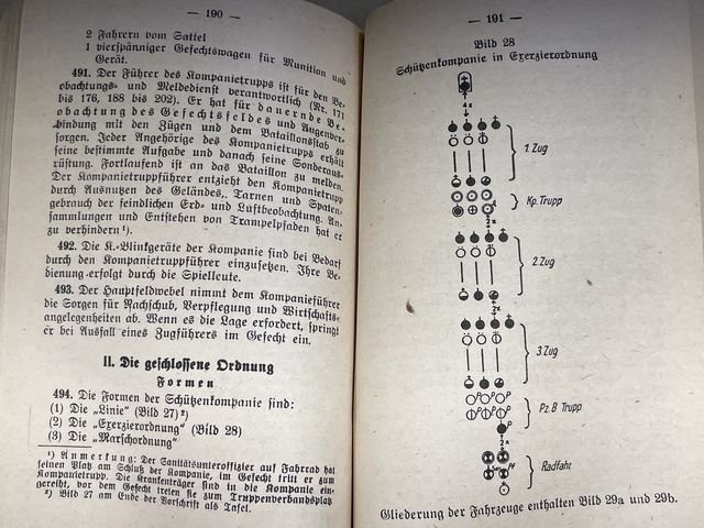 Original WWII German Army Manual H.Dv. 130/2a, Ausbildungsvorschrift f³r die Infanterie — image 20