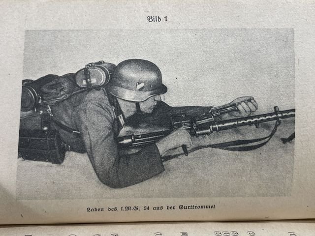 Original WWII German Army Manual H.Dv. 130/2a, Ausbildungsvorschrift f³r die Infanterie — image 8