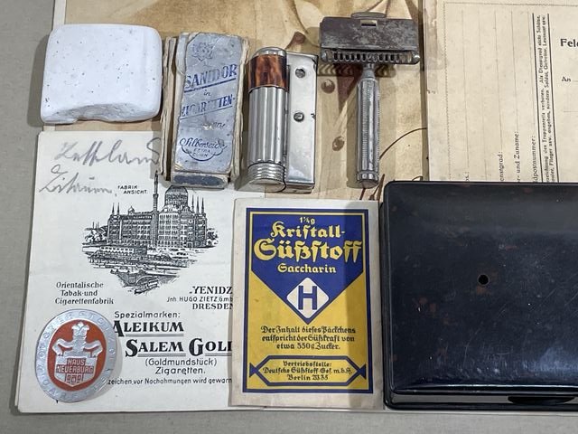 Original WWII Era German Soldier's Personal Items Lot — image 8