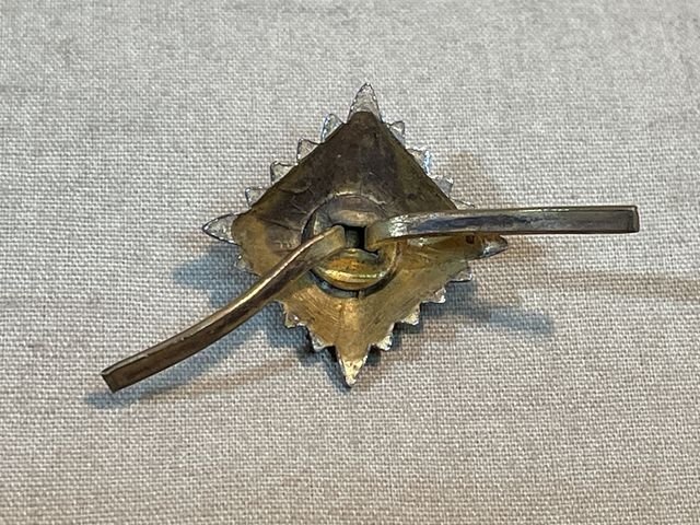 Original WWII German Army Officer's Rank Pip, 15mm — image 2