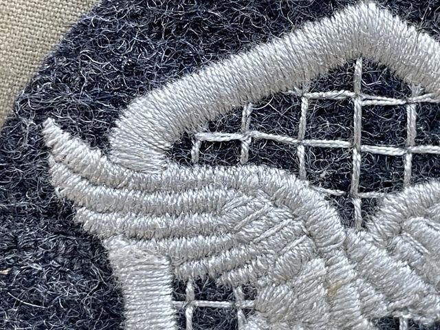 Original WWII German Luftwaffe Motor Vehicle Driver's Career Sleeve Insignia — image 3