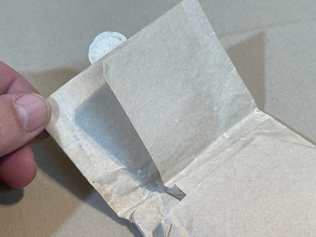 Original WWII German Medical Kit Packet of Gauze Compresses, Mullkompressen — image 5