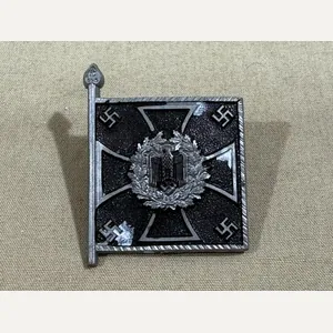 Original WWII German Army Engineer's Flag Tinnie, PIONIERE