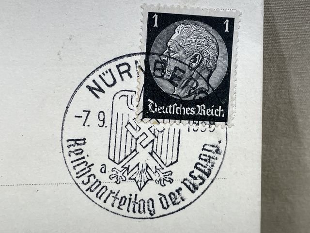 Original Nazi Era German Personality Postcard, HITLER! — image 6