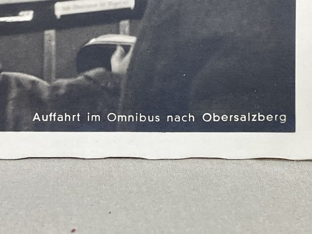 Original Nazi Era German Personality Postcard, HITLER! — image 2