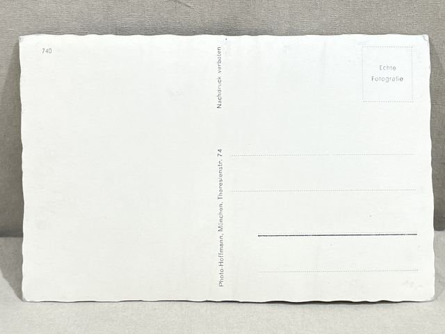 Original Nazi Era German Personality Postcard, HITLER! — image 3