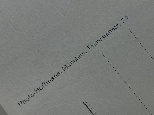 Original Nazi Era German Personality Postcard, HITLER! — image 4