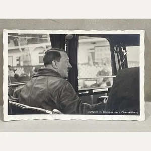 Original Nazi Era German Personality Postcard, HITLER!