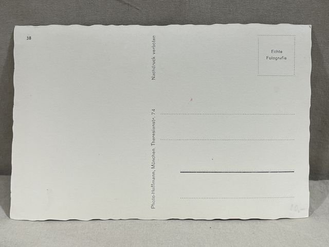 Original Nazi Era German Personality Postcard, HITLER! — image 3