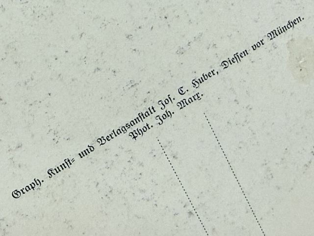 Original Nazi Era German Personality Postcard, HITLER! — image 4