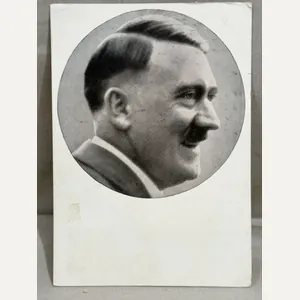 Original Nazi Era German Personality Postcard, HITLER!