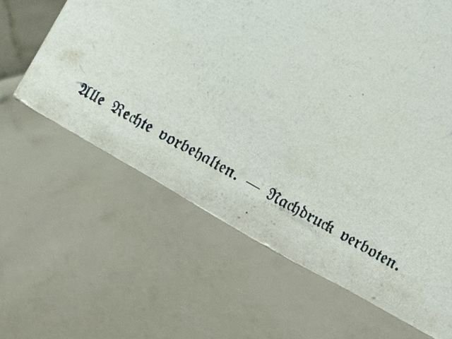 Original Nazi Era German Personality Postcard, HITLER! — image 7