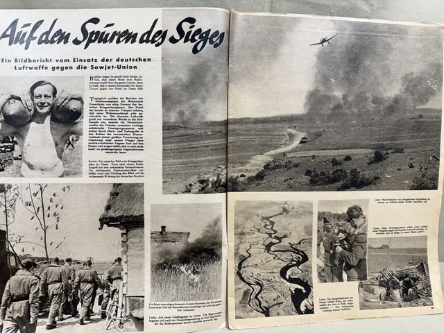 Original WWII German Luftwaffe Magazine Der Adler, July 1941 — image 3