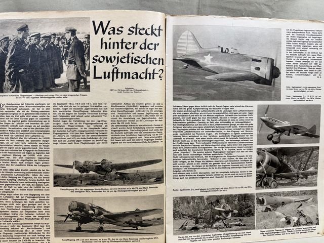 Original WWII German Luftwaffe Magazine Der Adler, July 1941 — image 5