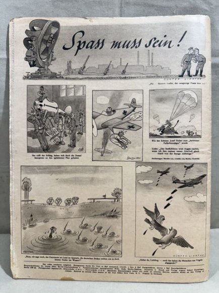 Original WWII German Luftwaffe Magazine Der Adler, July 1941 — image 8