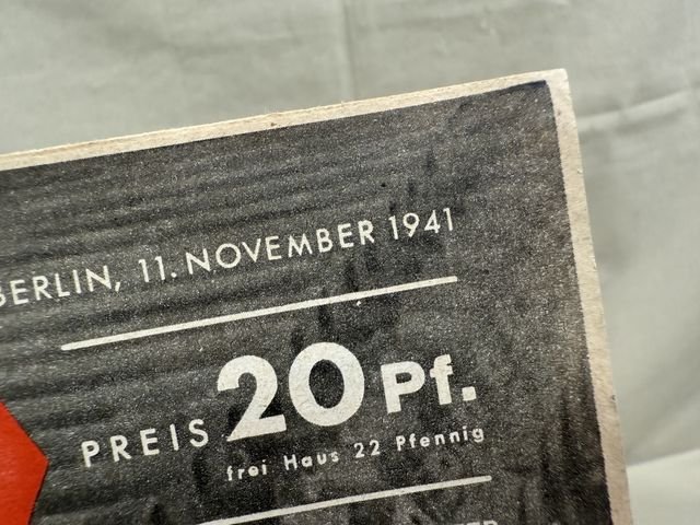 Original WWII German Luftwaffe Magazine Der Adler, November 1941 — image 2