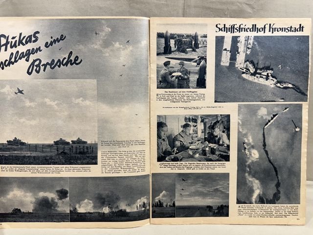 Original WWII German Luftwaffe Magazine Der Adler, November 1941 — image 3