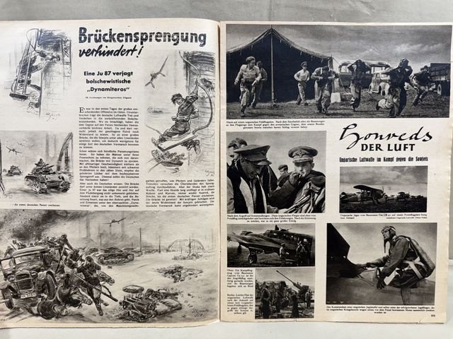 Original WWII German Luftwaffe Magazine Der Adler, November 1941 — image 4