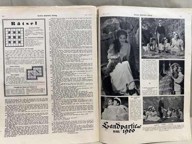 Original WWII German Berliner Illustrierter Zeitung Magazine, November 1942 — image 5