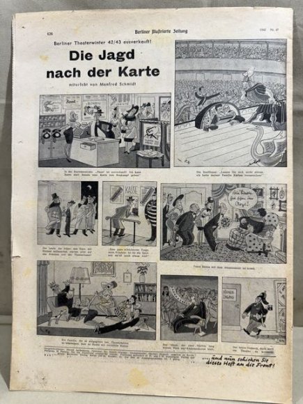 Original WWII German Berliner Illustrierter Zeitung Magazine, November 1942 — image 6