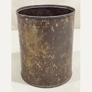 Original WWII German Ration Can, Lacquered Steel