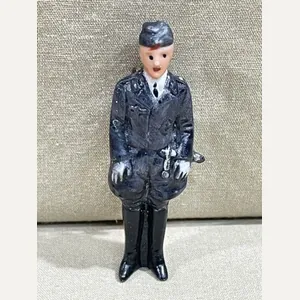 Original Nazi Era German WHW Donation Porcelain Figure, Luftwaffe Officer