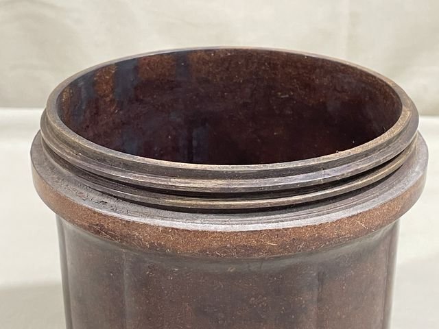 Original WWII German 10.5cm Field Howitzer 13 Bakelite Ammunition Container — image 8