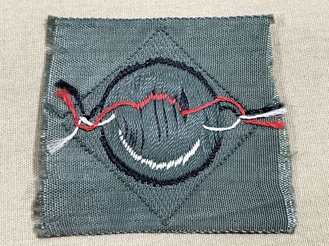 Original WWII German Army Overseas Cap Cockade, UNUSED — image 3