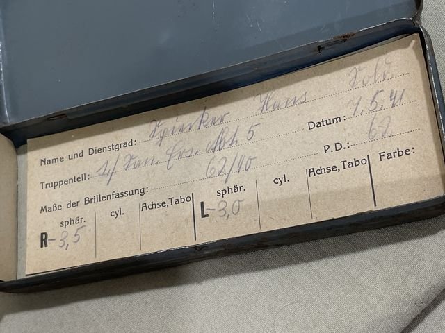 Original WWII German Masken-Brille (Gas Mask Glasses) — image 17