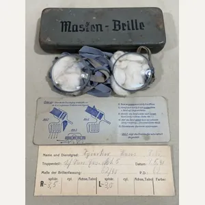 Original WWII German Masken-Brille (Gas Mask Glasses)